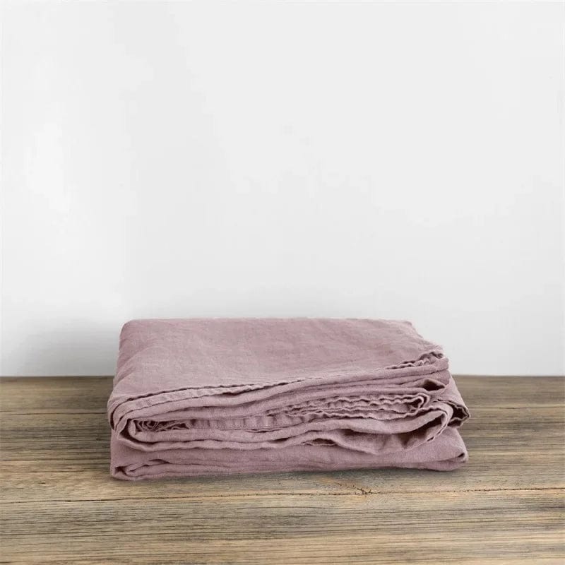 Breathable Linen Bed Sheet for All Seasons | Alex 0