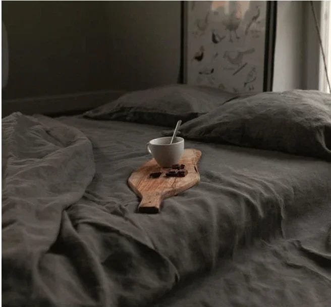 Breathable Linen Bed Sheet for All Seasons | Alex 9