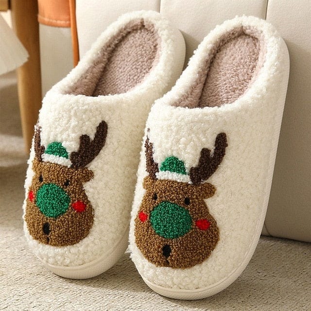 Cozy Cow Print Womens Slippers for All Seasons | Emma 15