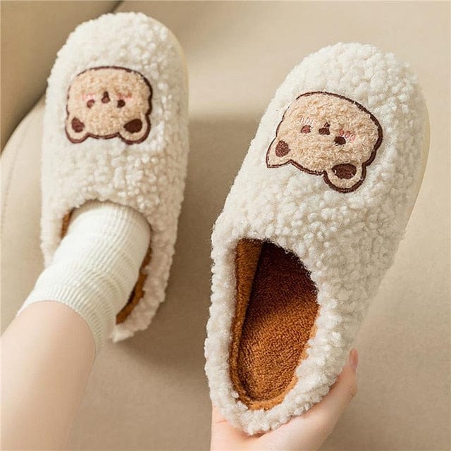 Cozy Cow Print Womens Slippers for All Seasons | Emma 17