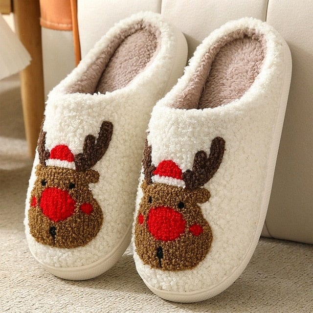 Cozy Cow Print Womens Slippers for All Seasons | Emma 23