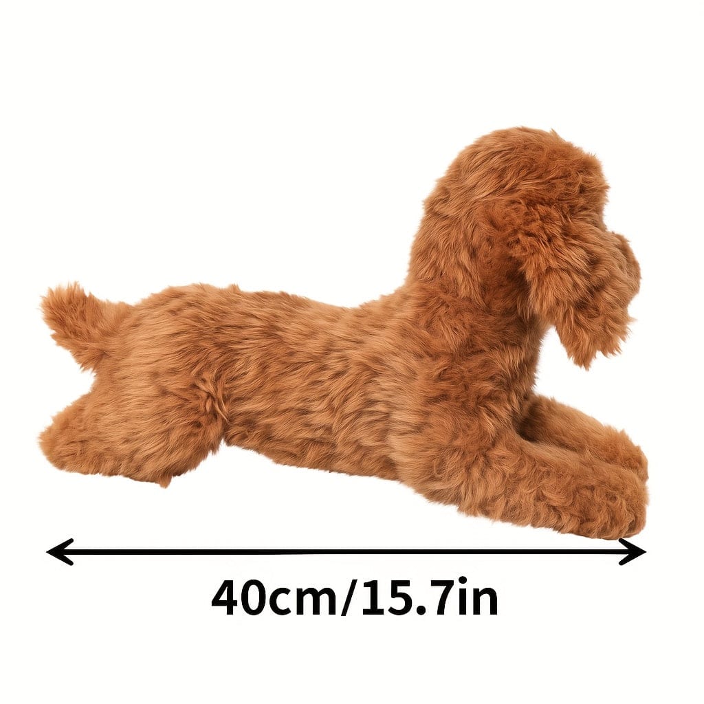 Cuddly interactive plush toy for children, teddy bear puppy made of soft polyester 4