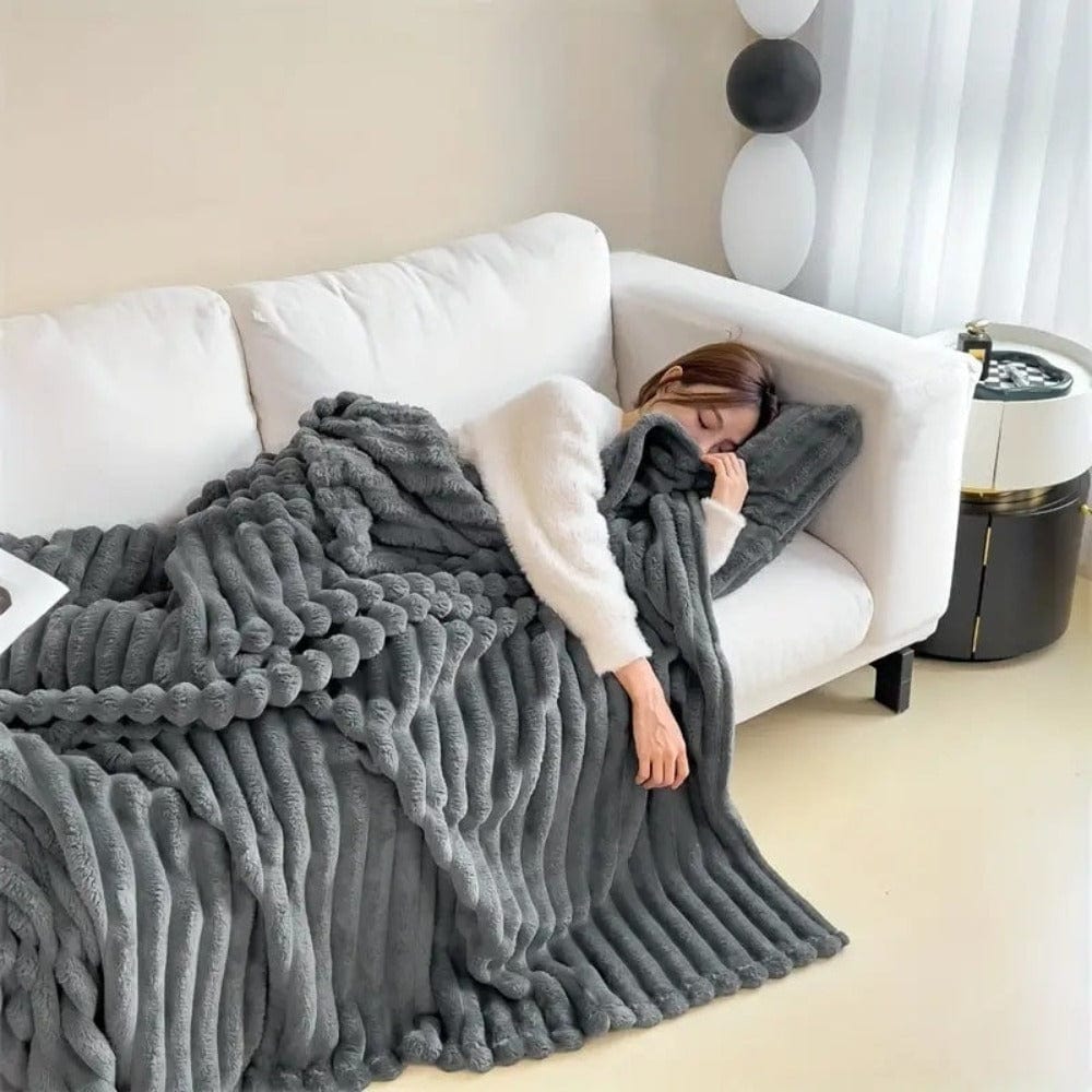 Heavenly cuddly blanket, breathable fleece, versatile, suitable for year-round use 2