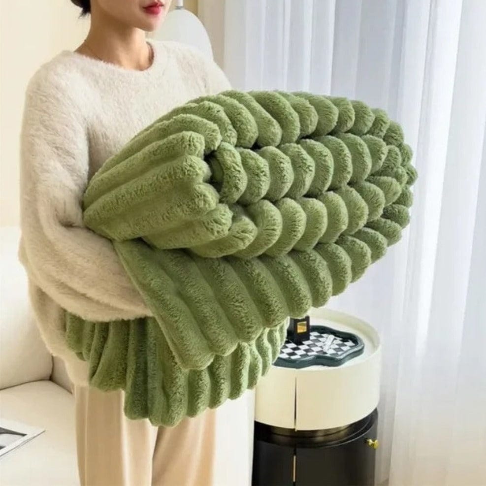 Heavenly cuddly blanket, breathable fleece, versatile, suitable for year-round use 6