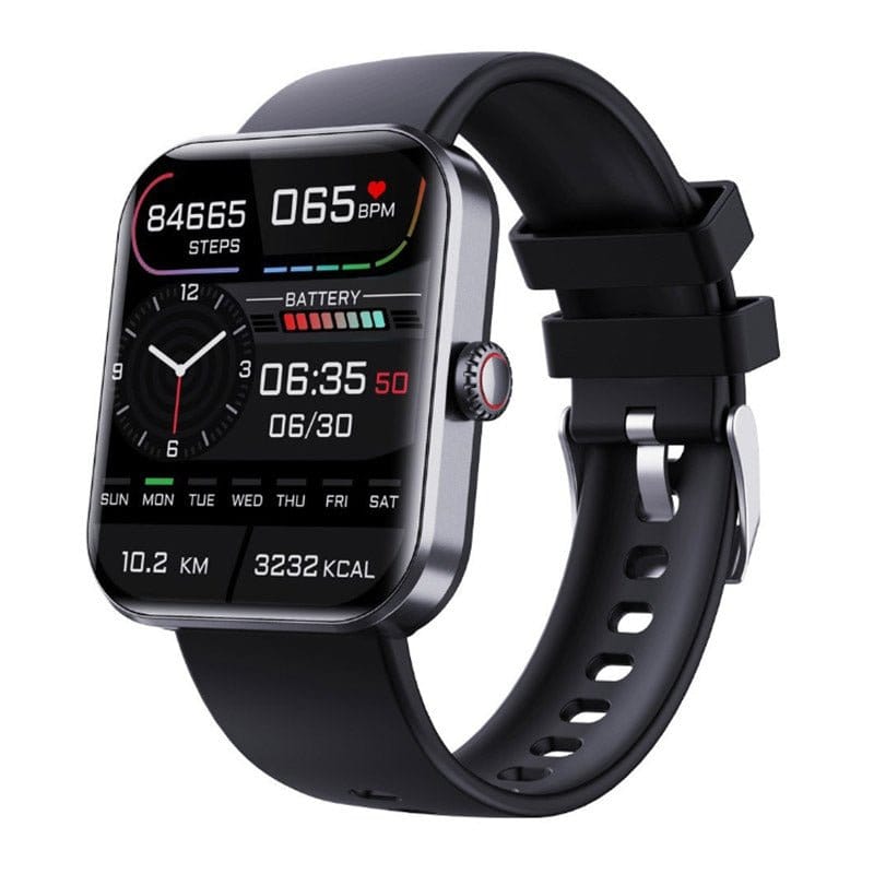 Innovative unisex smartwatch with non-invasive glucose monitoring and fitness tracking 0