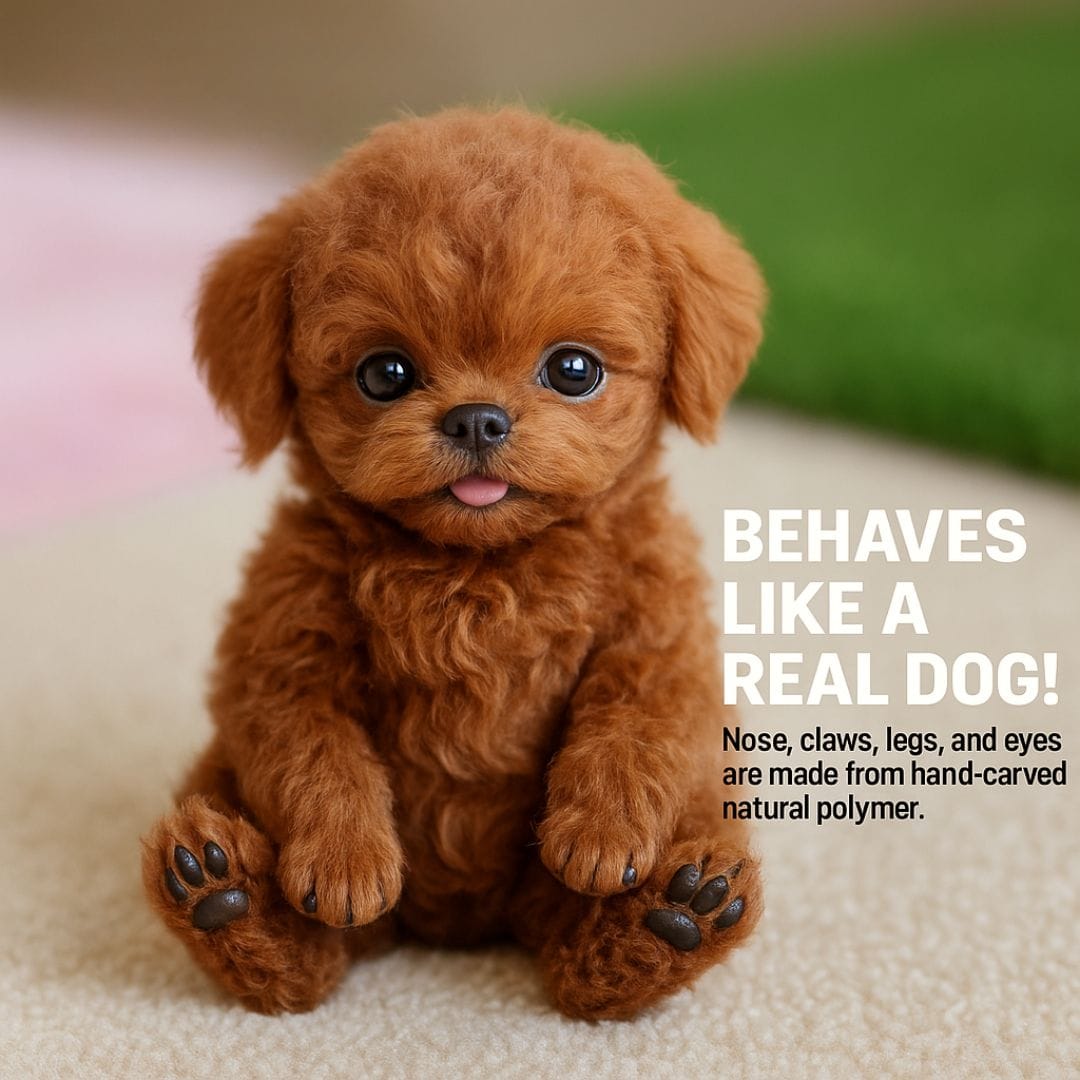 Lifelike robot dog for children, interactive, playful, and entertaining 5