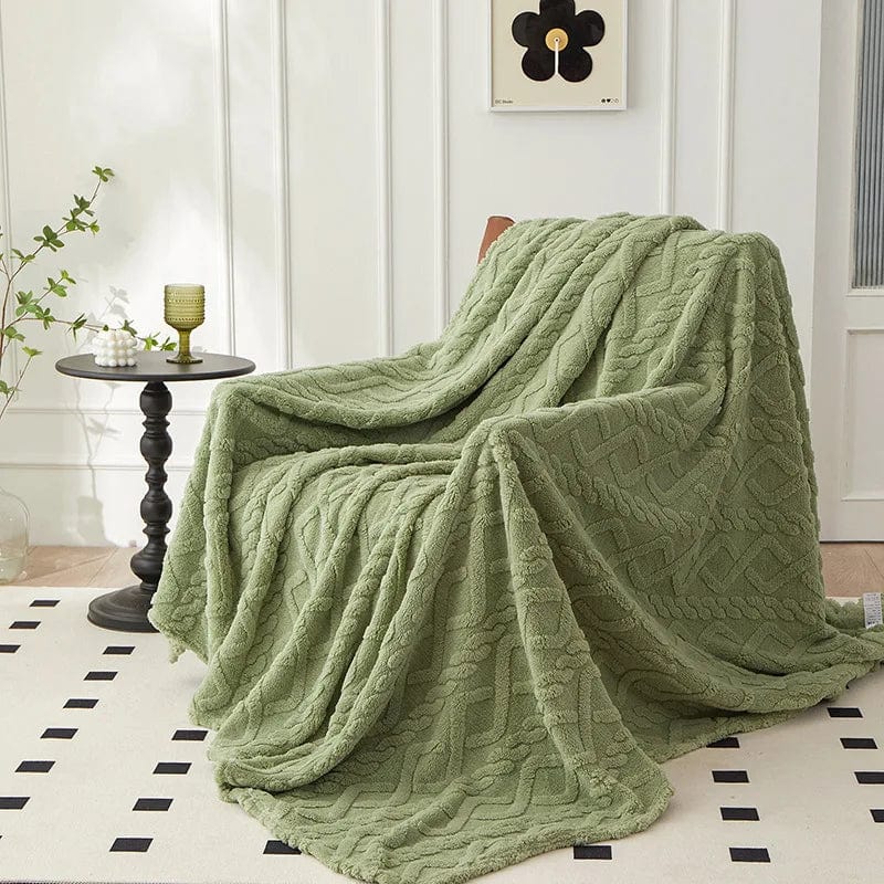 Soft, unisex lambswool blanket – warm and luxurious for winter 1