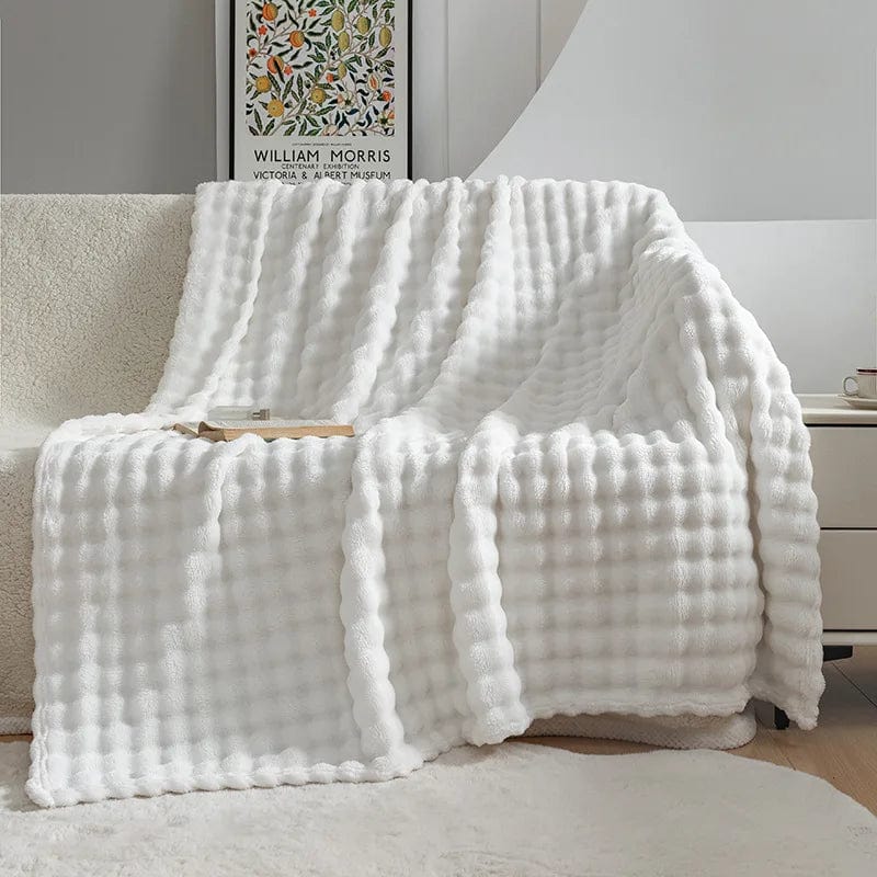 Soft fleece blanket for unisex, warm, breathable, modern, 150x200 cm 1