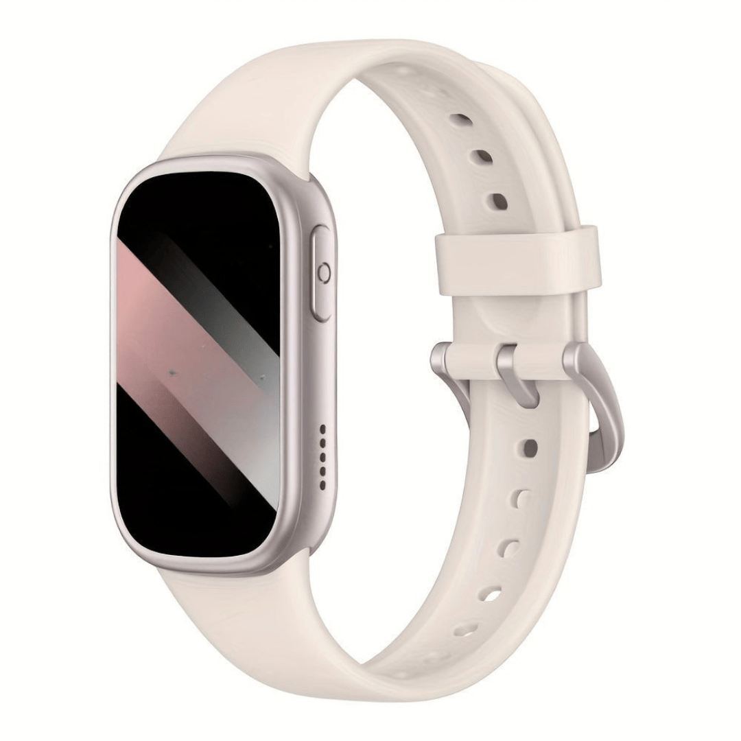 Waterproof Smartwatch for Unisex, Silicone Fitness Tracker, IP68, 7-Day Battery Life 0